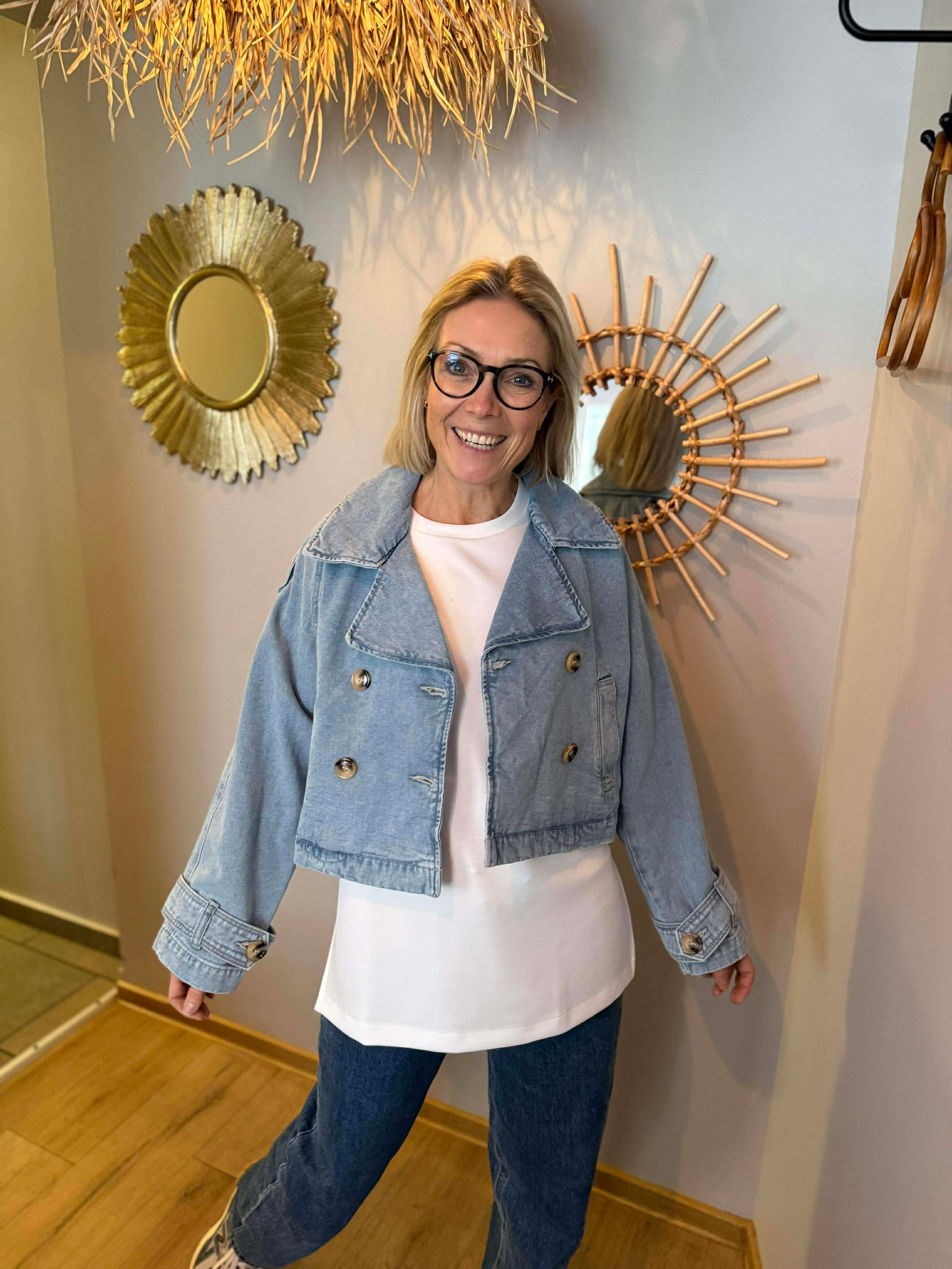 VMLELOU Jacket - Light Blue Denim